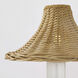 Twila 1 Light 8.75 inch Vintage Gold Leaf Wall Sconce Wall Light